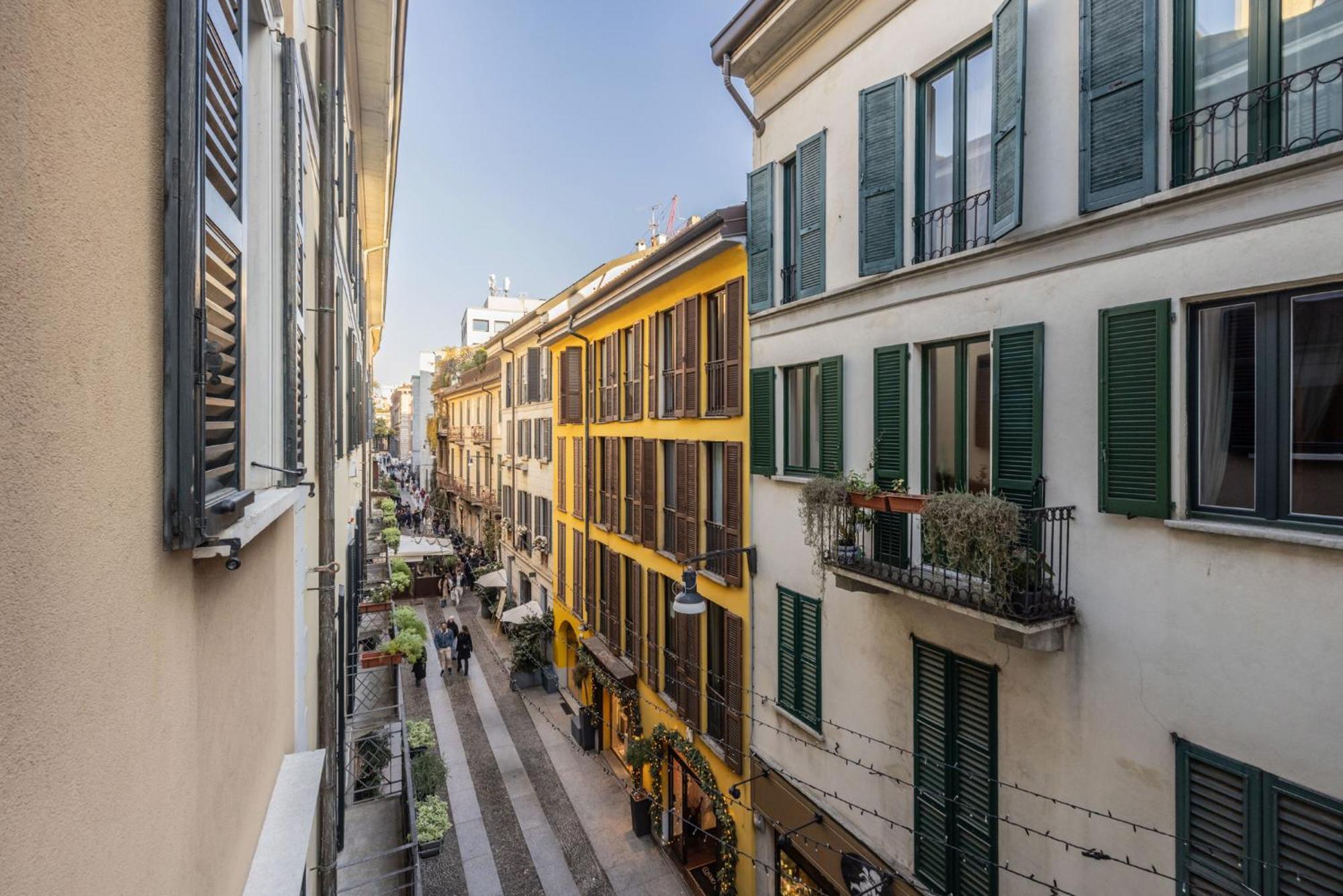 Brera Vicolo Fiori Lejlighed Milano Eksteriør billede